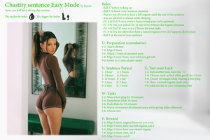 Chastity Sentence Easy Mode by Nyxxx