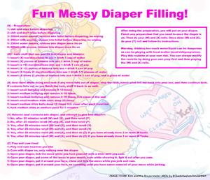 Fun Messy Diaper Filling