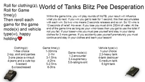 World of Tanks Blitz Pee Desperation 