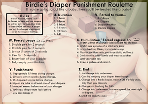 Birdie's Diaper Punishment Roulette