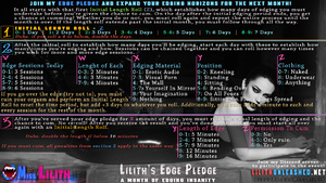 Lilith's Edge Pledge