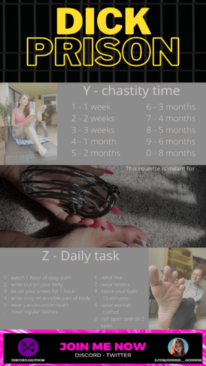 Long Term Chastity and Daily Task Feminization