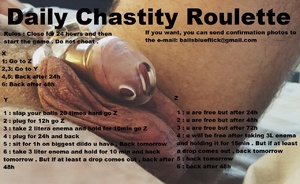 Daily Chastity Roulette