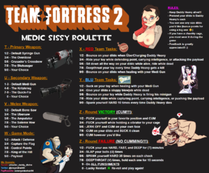 Team Fortress 2 (TF2) Medic Sissy Roulette