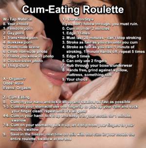 You're Eating Your Cum
