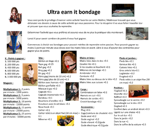 Ultra earn it bondage [FR]