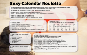 Sexy Calenday Roulette