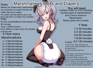 Marshmallows Mess and Diapers 