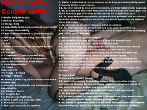 Easy Chastity Couple Game German