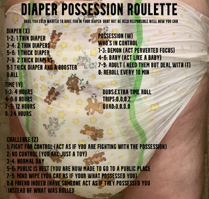 Diaper possession roulette 