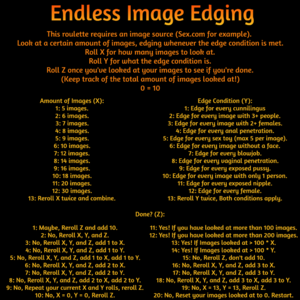 Endless Image Edging