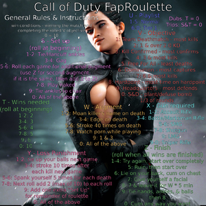CoD Call of Duty Fap Roulette
