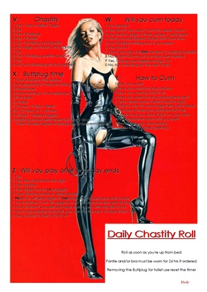 Elody Daily Chastity Roll