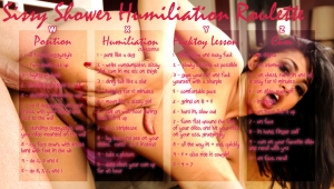 sissy shower humiliation roulette