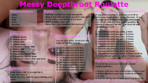 Messy Deepthroat Roulette