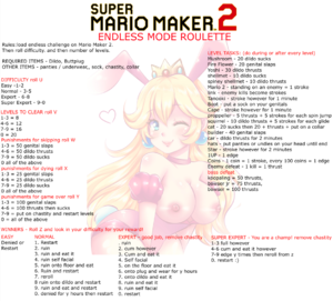 Mario Maker 2 Endless Mode Roullette