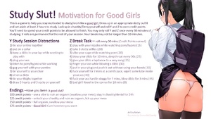 Study Slut Motivation for good girls