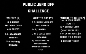 Public jerk challenge