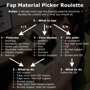 Fap Material Picker Roulette
