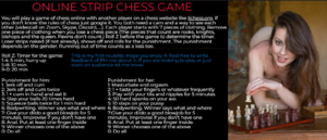 Online Strip Chess Game