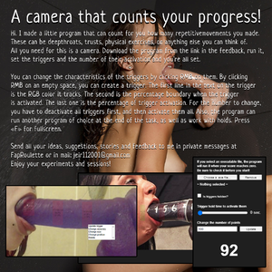 Cam Trainer: A camera that counts your progress