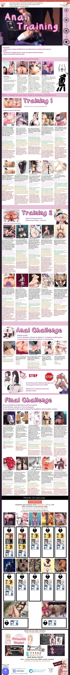 Anal Training (French)