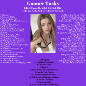 Gooner Tasks