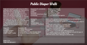 Public Diaper Walk