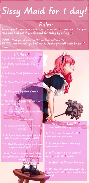 Sissy Maid for 1 Day!