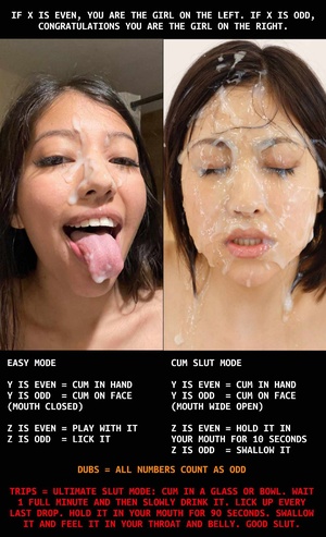 Easy or Cum Slut Fap Roulette