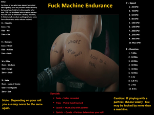 Fuck Machine Endurance