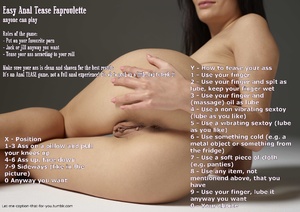 Easy Anal Tease Faproulette