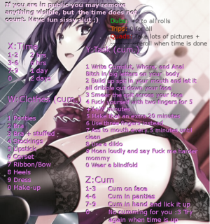 Sissy Humiliation Roulette :3