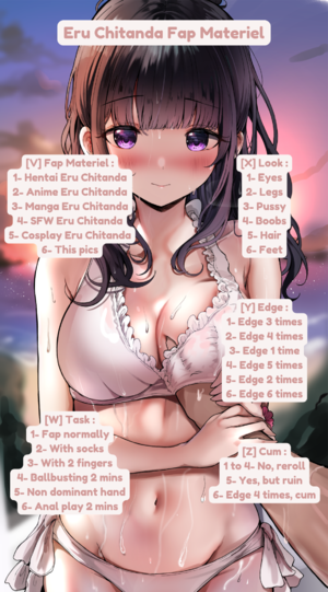 Eru Chitanda Fap Materiel