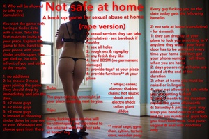 Not safe at home - hook up rape version 