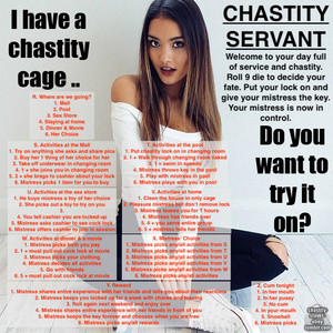 Chastity Servant