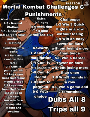 Mortal Kombat challenge & punishment 