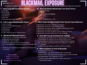 Blackmail Exposure