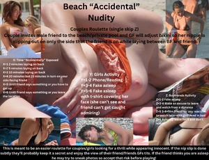 Beach “Accidental” Nudity