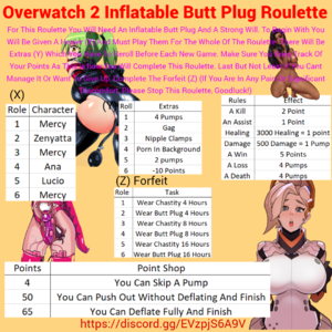 Overwatch 2 Inflatable Butt Plug Roulette