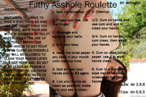 Filthy Asshole Roulette