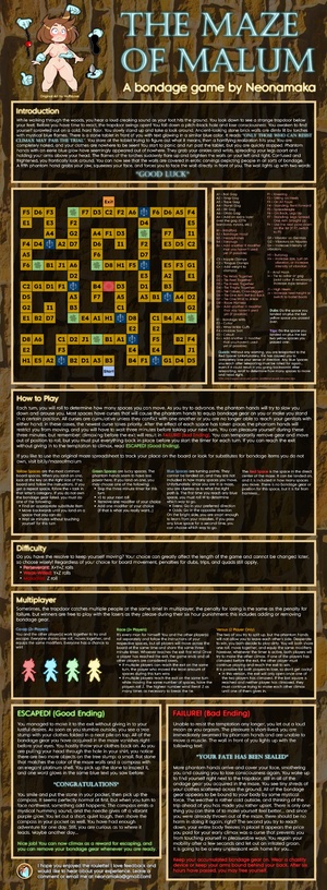 The Maze of Malum: A Bondage Game by Neonamaka