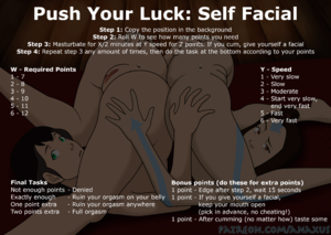 Push Your Luck: Self Facial