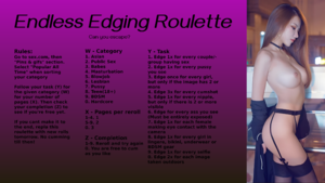 Endless Edging Roulette