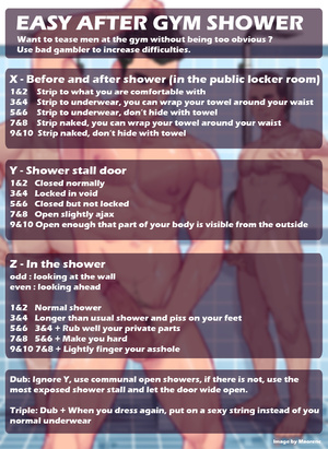 Easy after gym shower