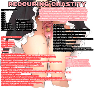 Reccuring chastity 