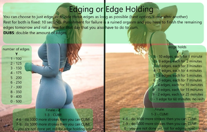 Edging or edge holding