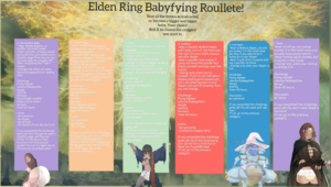 Elden Ring Babyfying Roullete