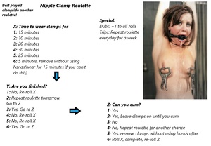 Nipple Clamp Roulette