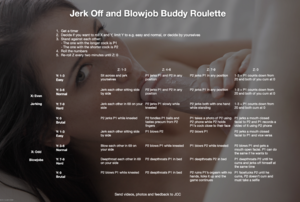 Jerk Off And Blowjob Buddy Roulette